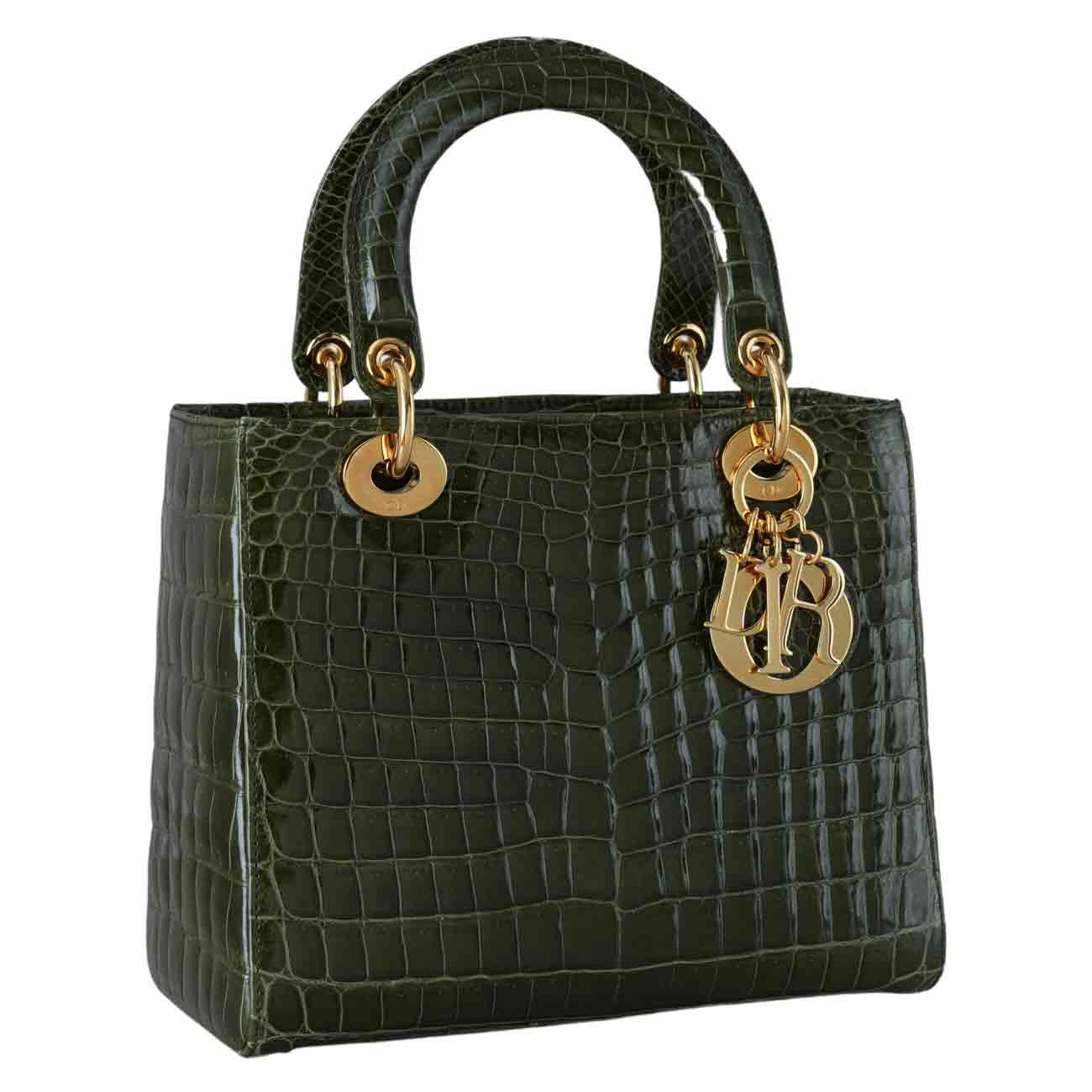 CHRISTIAN DIOR(USED)크리스찬디올 와니 레이디디올 미디움 백